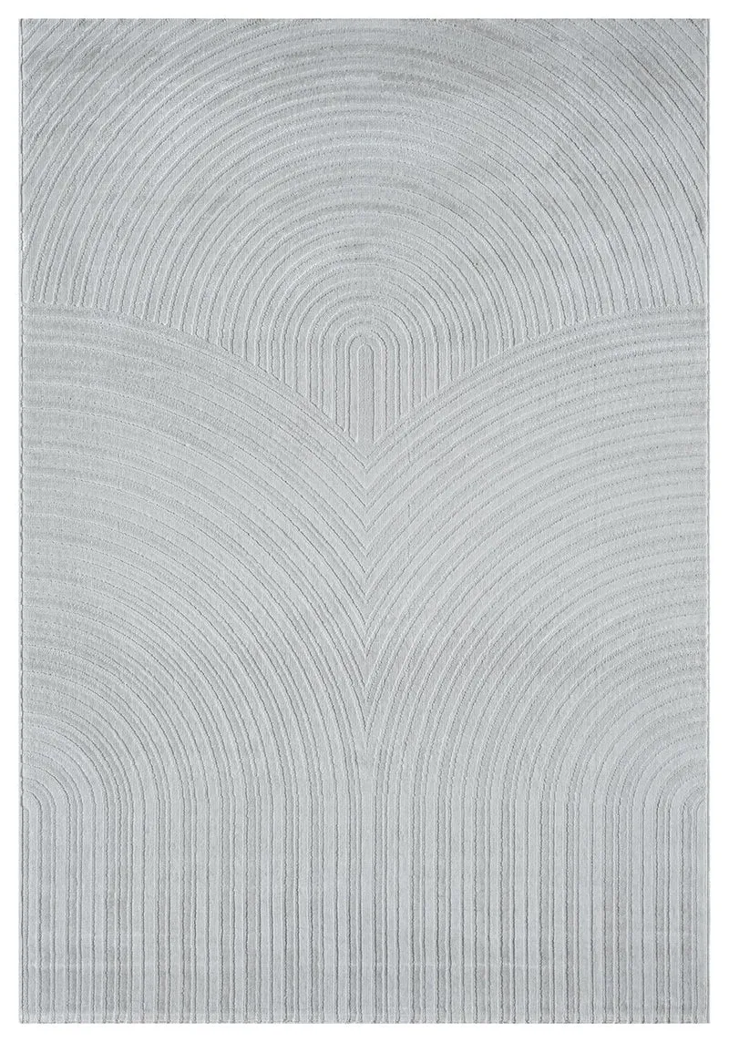 Teppich Wohnzimmer Kurzflor Schlafzimmer Wellen Hochtief-Muster/ Modern lebendige Optik