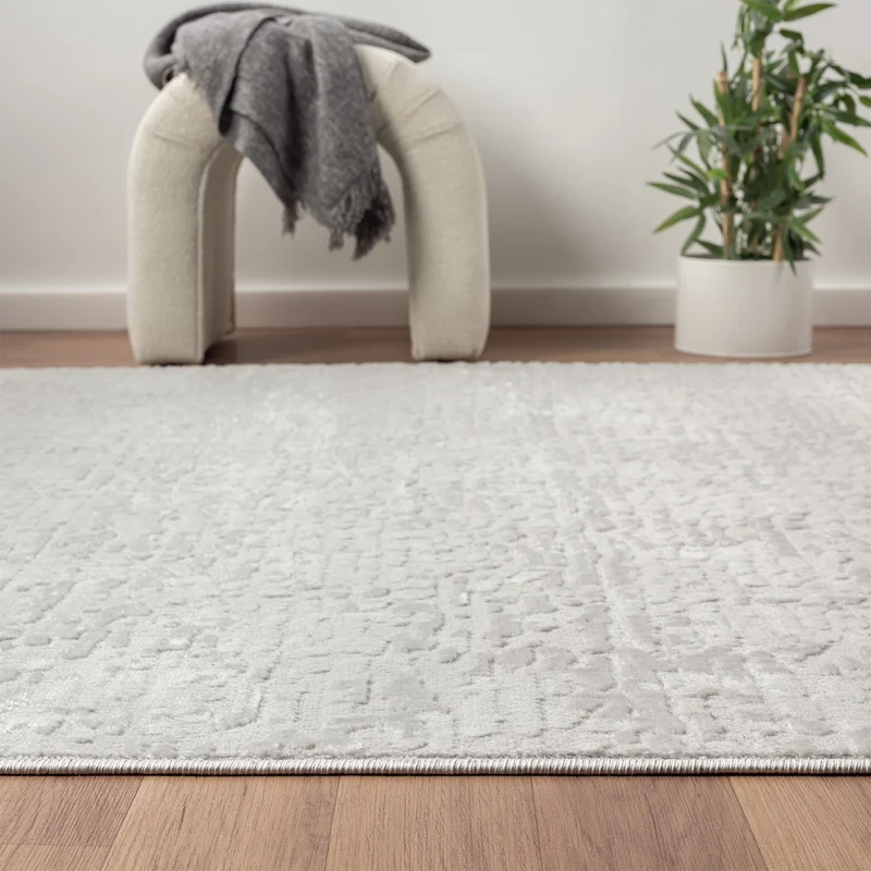 Teppich Wohnzimmer Kurzflor Schlafzimmer läufer Hochtief-Muster/ 3D-Effekt Boho