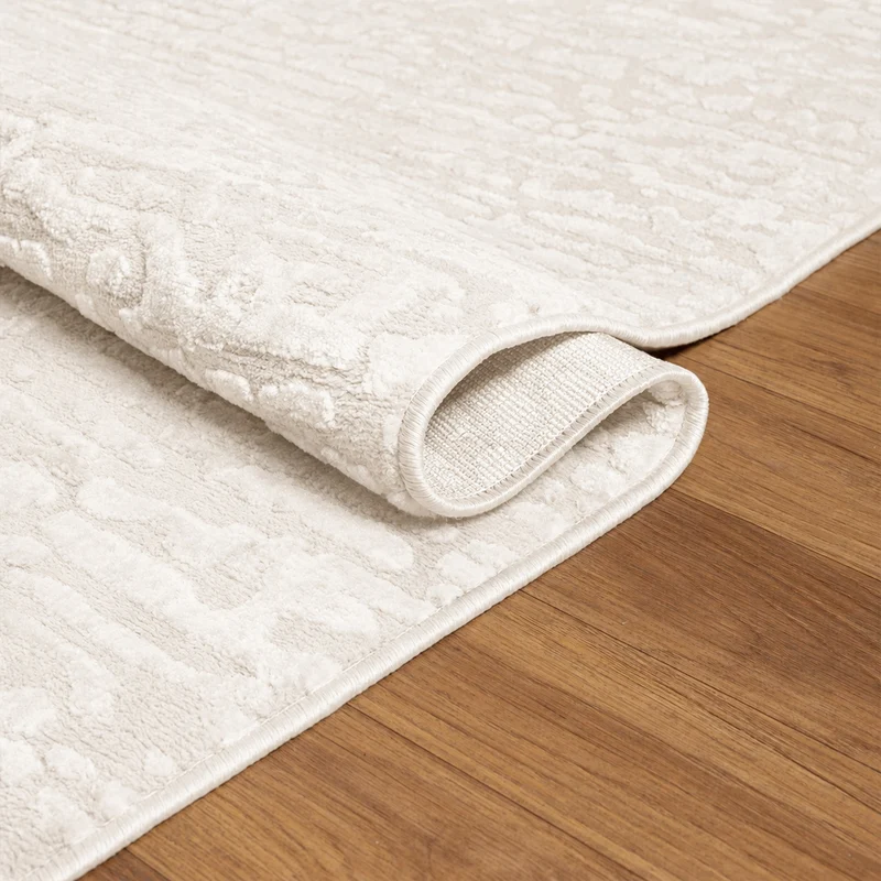Teppich Wohnzimmer Kurzflor Schlafzimmer läufer Hochtief-Muster/ 3D-Effekt Boho