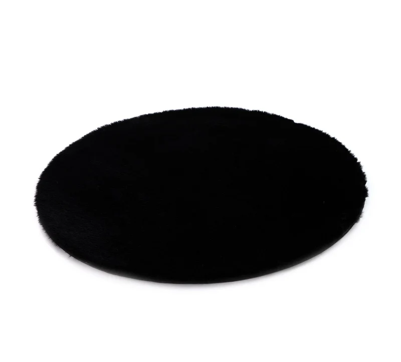 Fellteppich Deluxe waschbar, sanfter Hochflor-Teppich einfarbig, kuschelig für Ihr Wohnzimmer oder Schlafzimmer