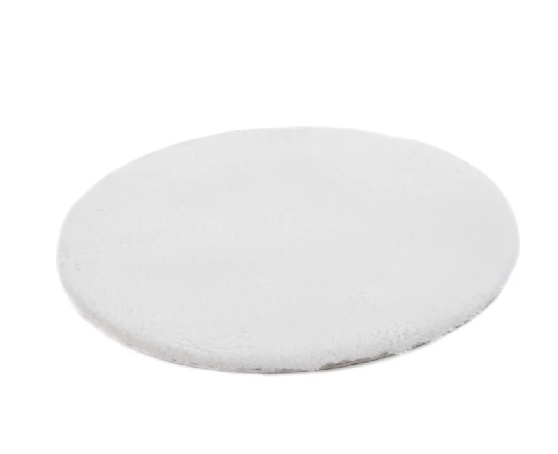 Fellteppich Deluxe waschbar, sanfter Hochflor-Teppich einfarbig, kuschelig für Ihr Wohnzimmer oder Schlafzimmer