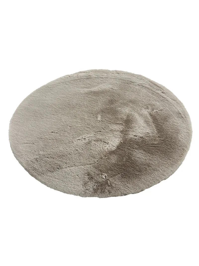 Fellteppich Deluxe waschbar, sanfter Hochflor-Teppich einfarbig, kuschelig für Ihr Wohnzimmer oder Schlafzimmer