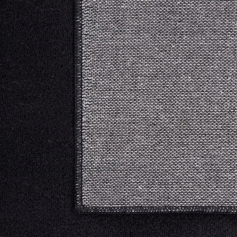 Carpettex Waschbarer Kurzflor Teppich Modern Einfarbig Weich