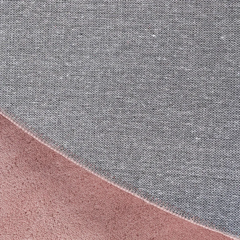 Carpettex Waschbarer Kurzflor Teppich Modern Einfarbig Weich
