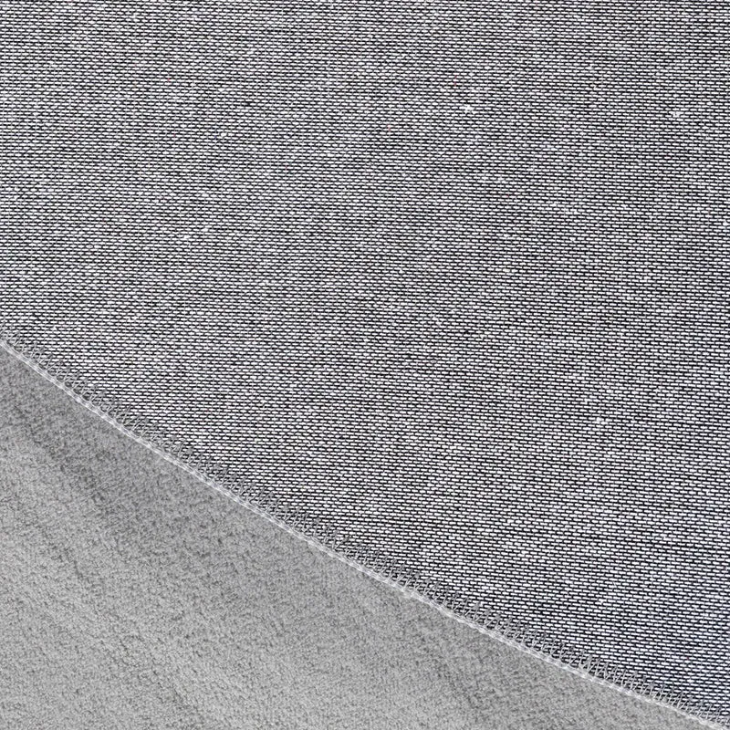 Carpettex Waschbarer Kurzflor Teppich Modern Einfarbig Weich