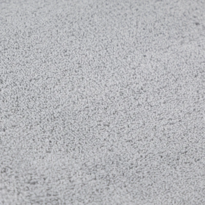Carpettex Waschbarer Kurzflor Teppich Modern Einfarbig Weich
