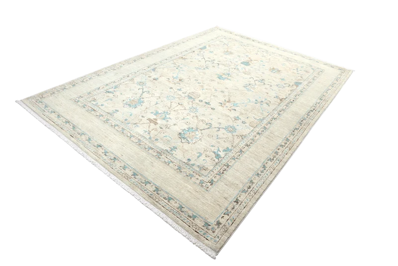 Shahi · Handgeknüpft – Beige, 244x177 cm