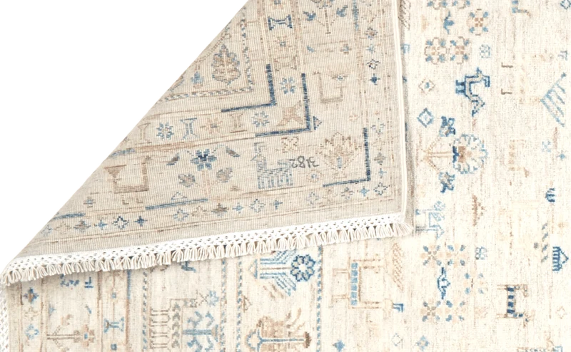 Shahi · Handgeknüpft – Beige, 185x121 cm