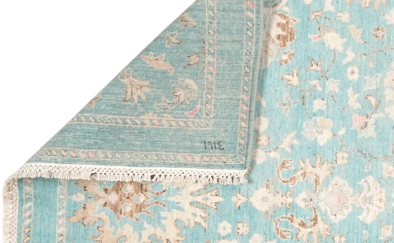 Shahi · Handgeknüpft – Blau, 187x124 cm