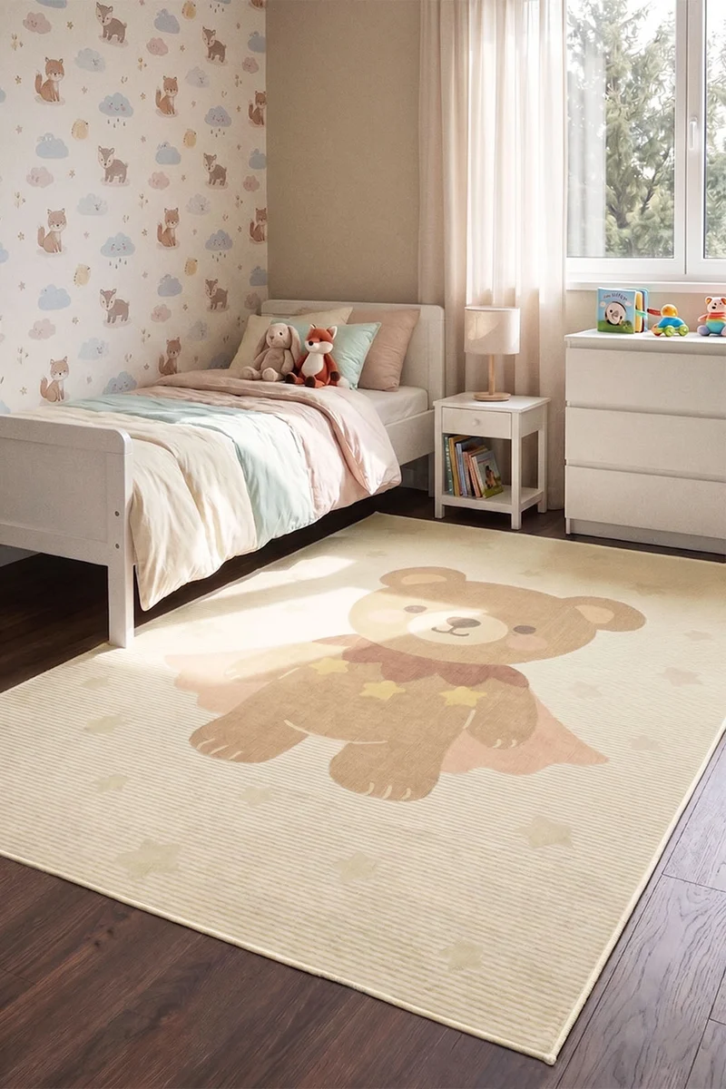 Superbärchen Creme Teppich