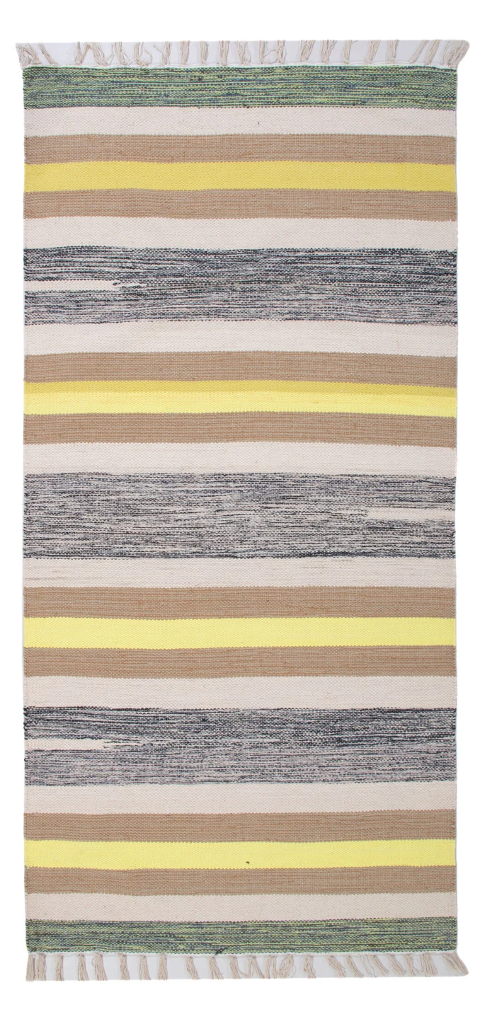 Kelim Modern Teppich 70x150cm - mehrfarbig