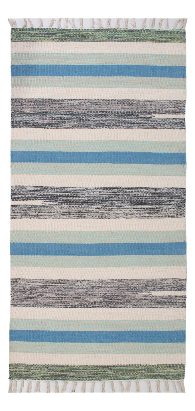 Kelim Modern Teppich 70x150cm - mehrfarbig