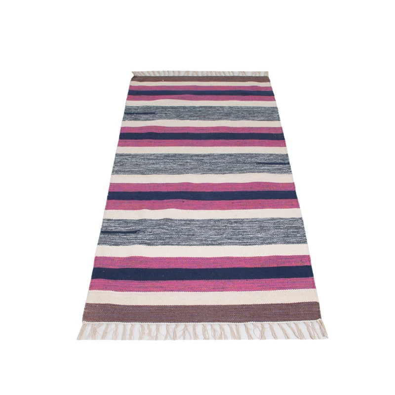 Kelim Modern Teppich 70x150cm - mehrfarbig