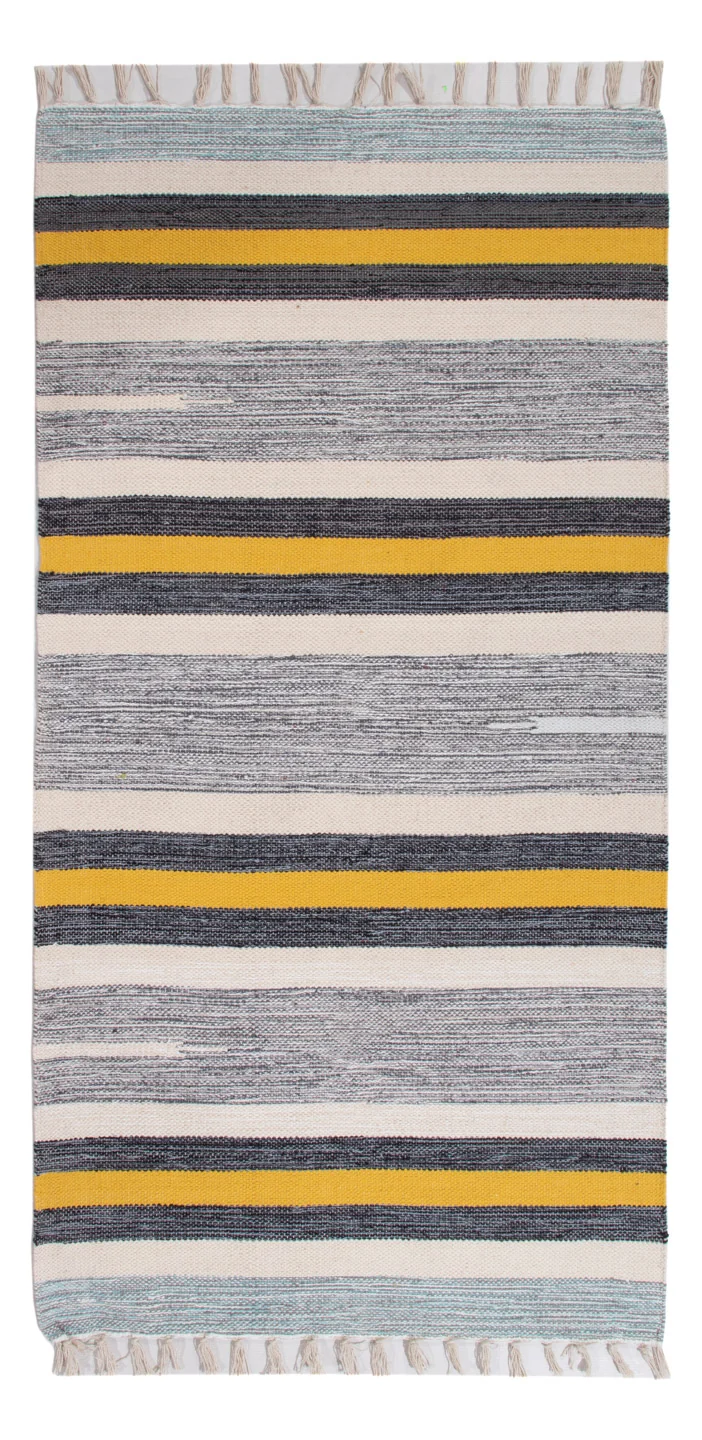 Kelim Modern Teppich 70x150cm - mehrfarbig