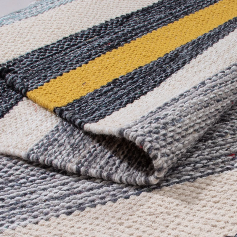 Kelim Modern Teppich 70x150cm - mehrfarbig