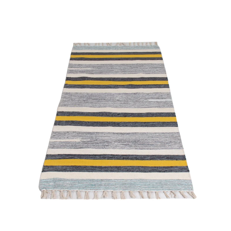 Kelim Modern Teppich 70x150cm - mehrfarbig