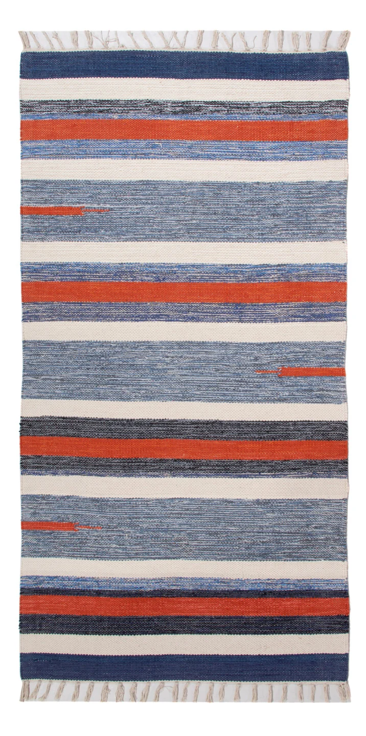 Kelim Modern Teppich 70x150cm - mehrfarbig