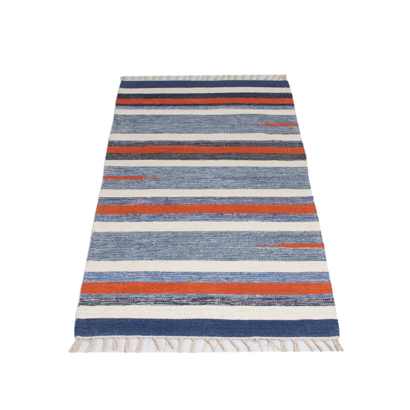 Kelim Modern Teppich 70x150cm - mehrfarbig