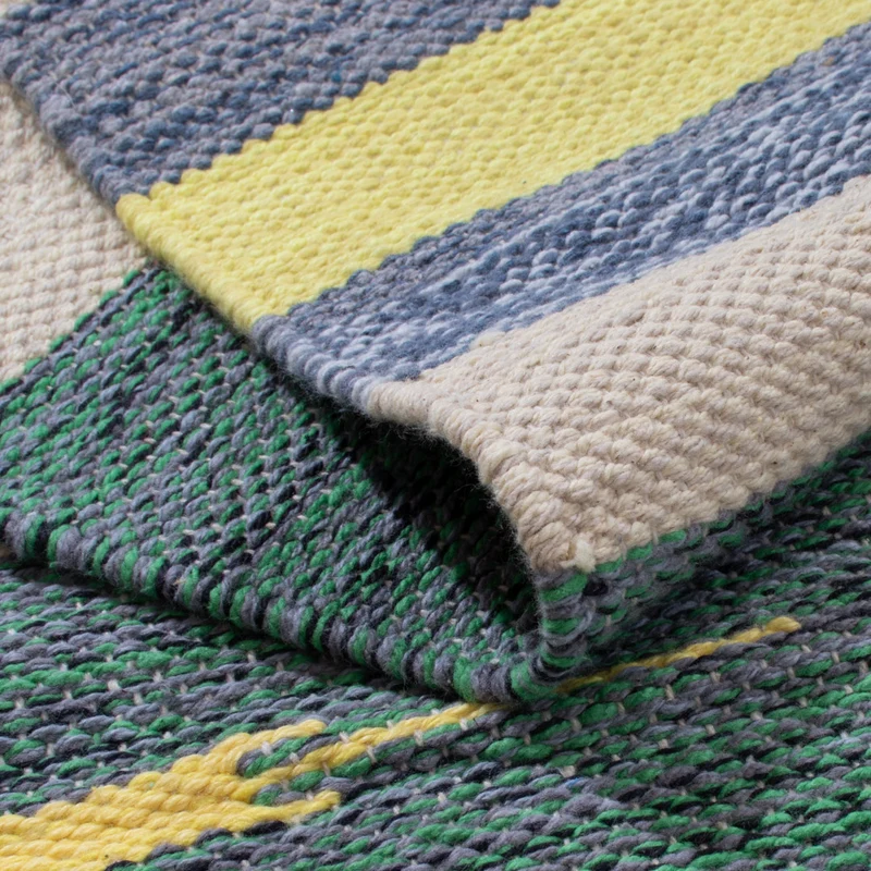 Kelim Modern Teppich 70x150cm - mehrfarbig