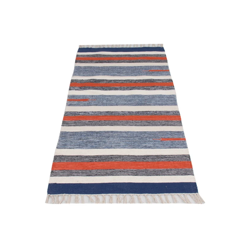 Kelim Modern Teppich 70x150cm - mehrfarbig