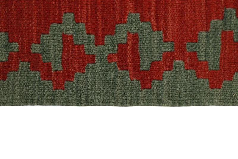 MY-RUG Teppich "Kelim" Rauten-& Diamantmuster, Handgewebt