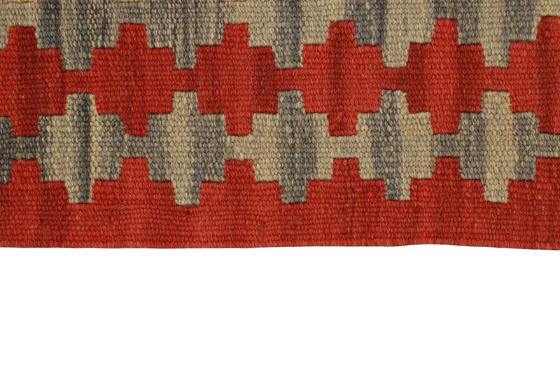 MY-RUG Teppich "Kelim" Rauten-& Diamantmuster, Handgewebt