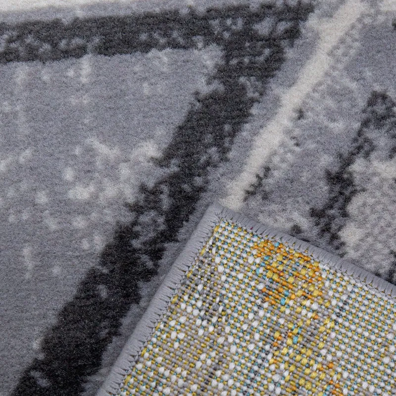 Teppich Wohnzimmer Schlafzimmer Flur Teppich Geometrisches Muster in Bunt