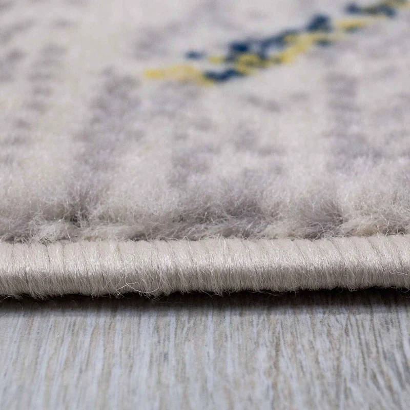 Wohnzimmer Kurzflor Geometrisches Muster Skandi Boho Modern Style