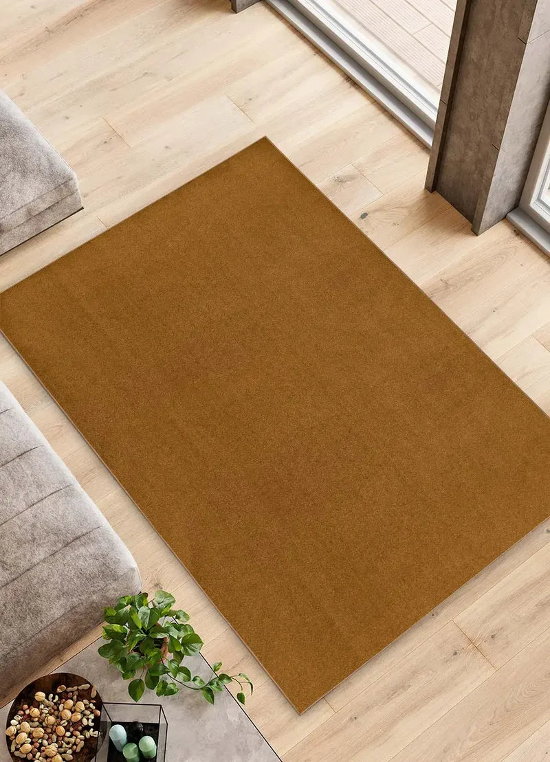 Alfombra a medida Ámbar Liso Cobre
