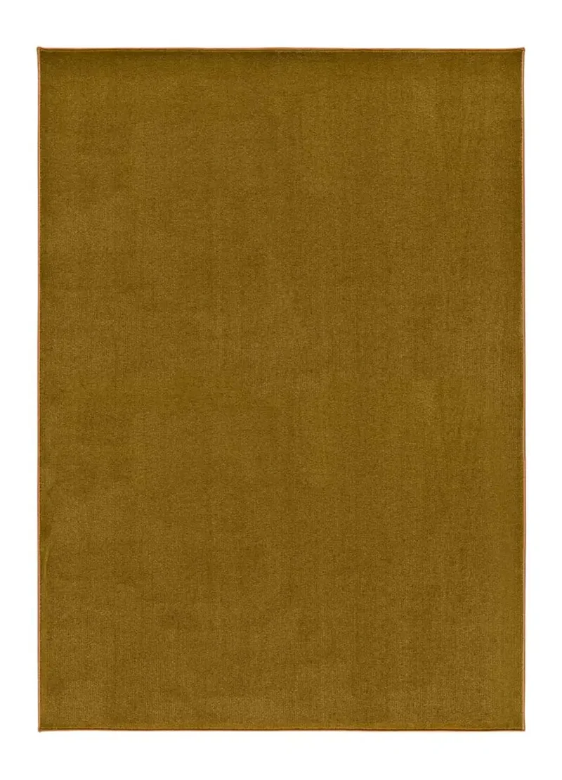 Alfombra a medida Ámbar Liso Mostaza