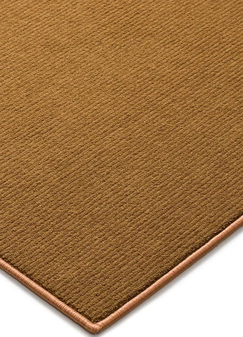 Alfombra a medida Ámbar Liso Mostaza