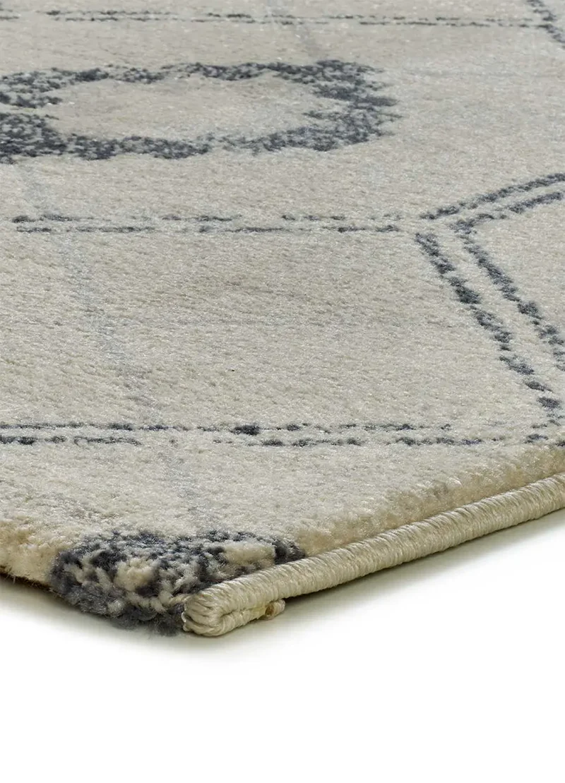 Alfombra de pasillo geométrica Siroco 16806 Multi