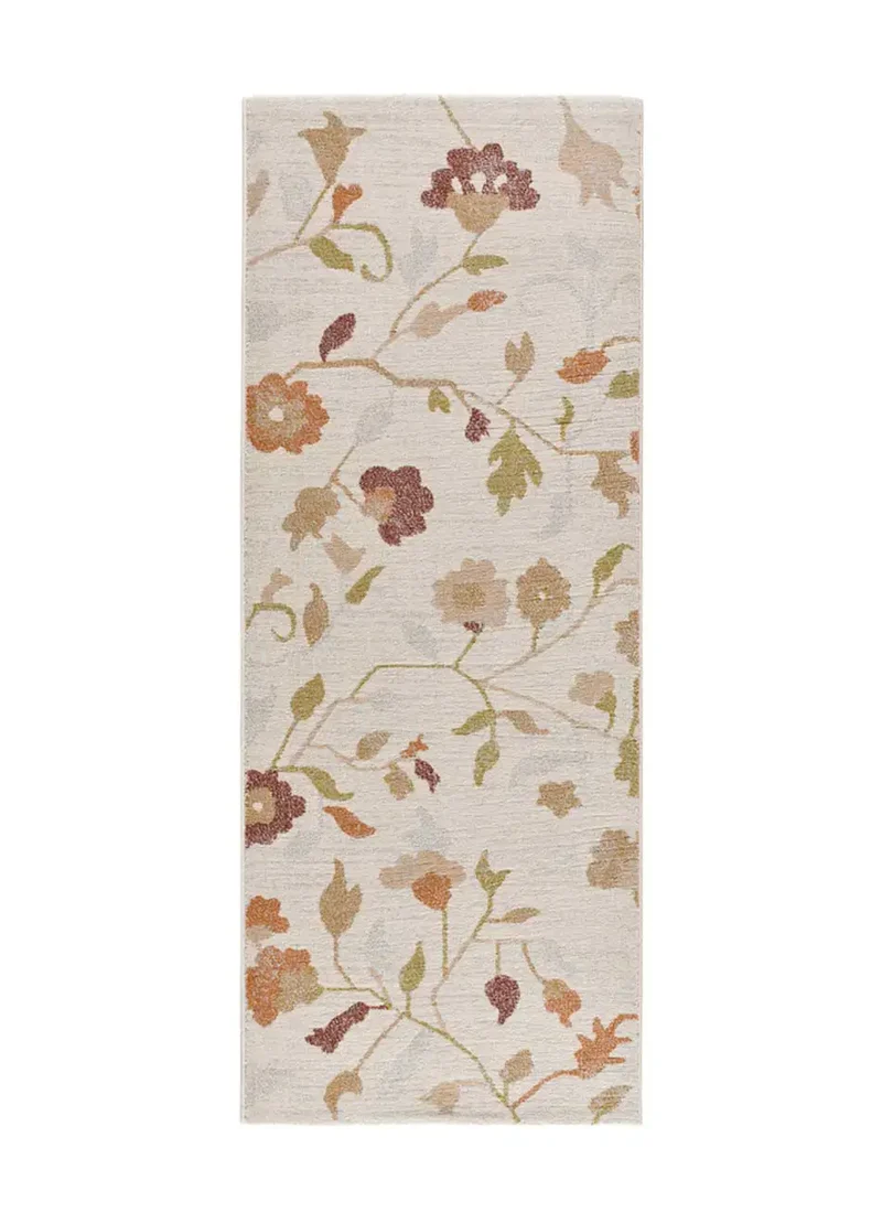 Alfombra de pasillo con motivos florales Tamaris 16807 Multicolor