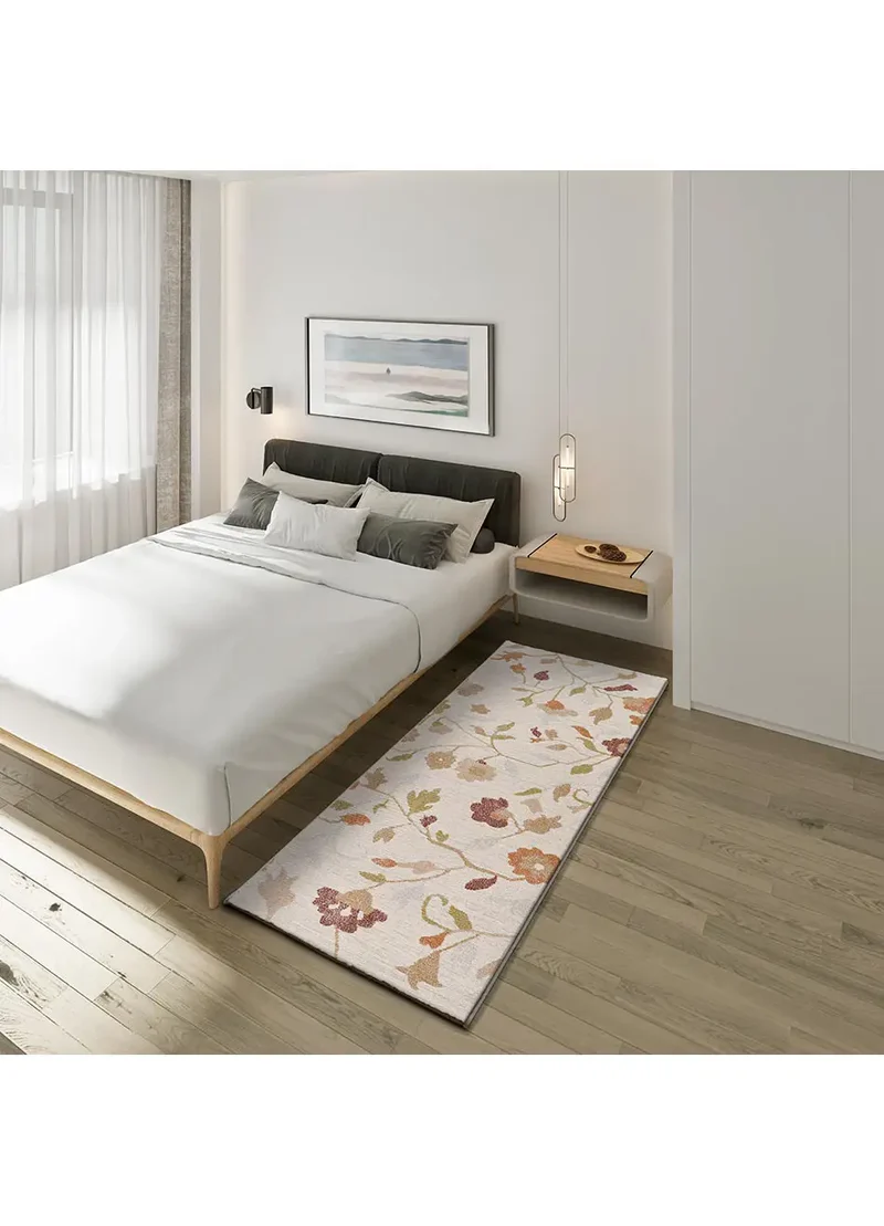 Alfombra de pasillo con motivos florales Tamaris 16807 Multicolor