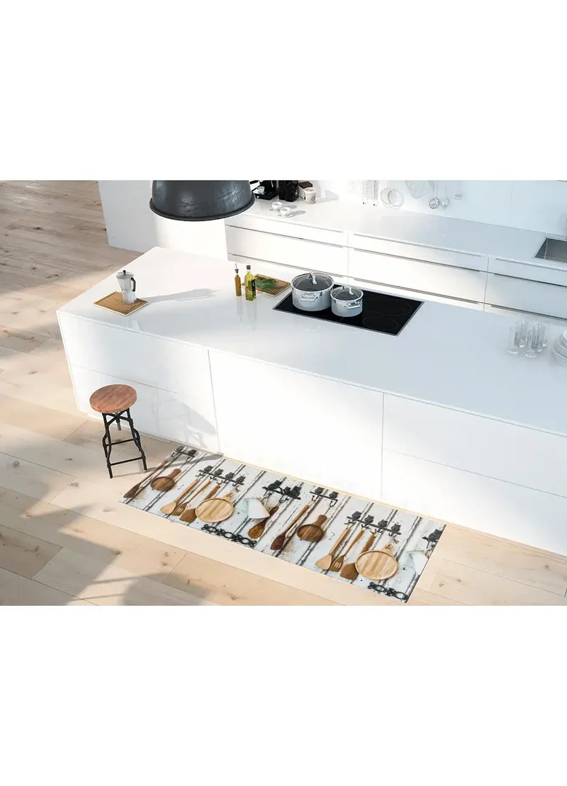 Alfombra de cocina antideslizante Ricci Cucina Multicolor