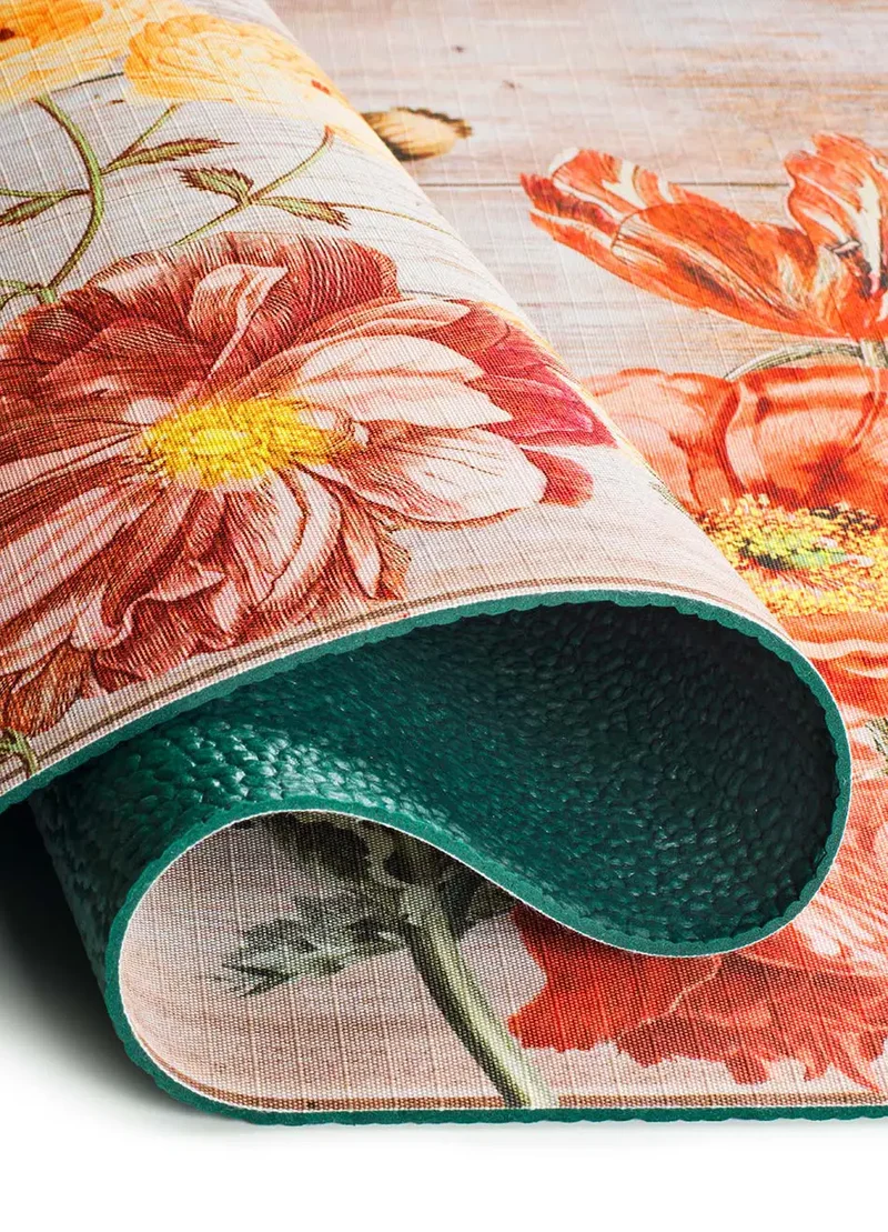 Alfombra de cocina antideslizante Ricci Camelia Multicolor