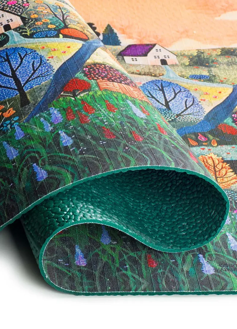 Alfombra de cocina antideslizante Ricci Ortisei Multicolor