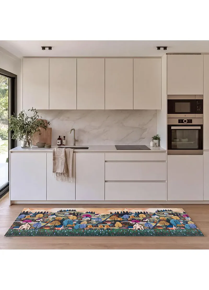 Alfombra de cocina antideslizante Ricci Ortisei Multicolor