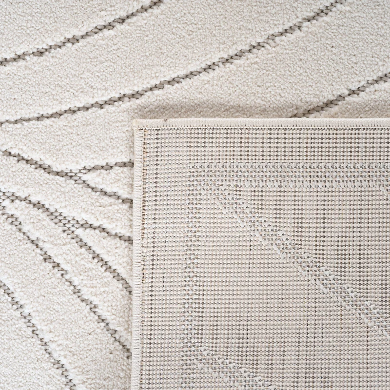 Carpettex Kurzflor Teppich 3D Hoch-Tief Skandi Boho Indoor Outdoor