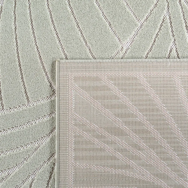Carpettex Kurzflor Teppich 3D Hoch-Tief Skandi Boho Indoor Outdoor