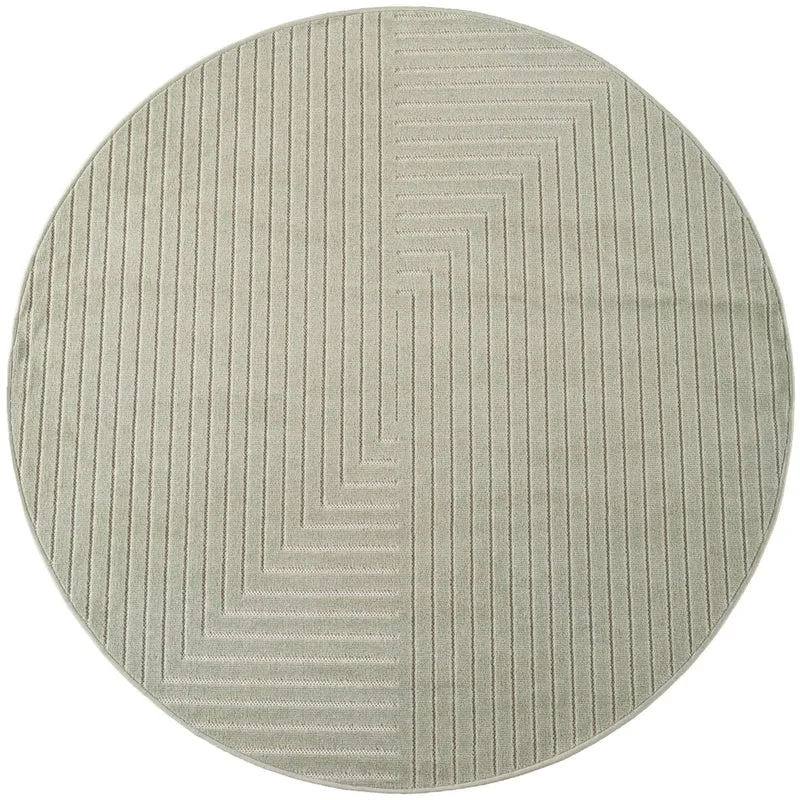 Carpettex Kurzflor Teppich 3D Hoch-Tief Skandi Boho Indoor Outdoor
