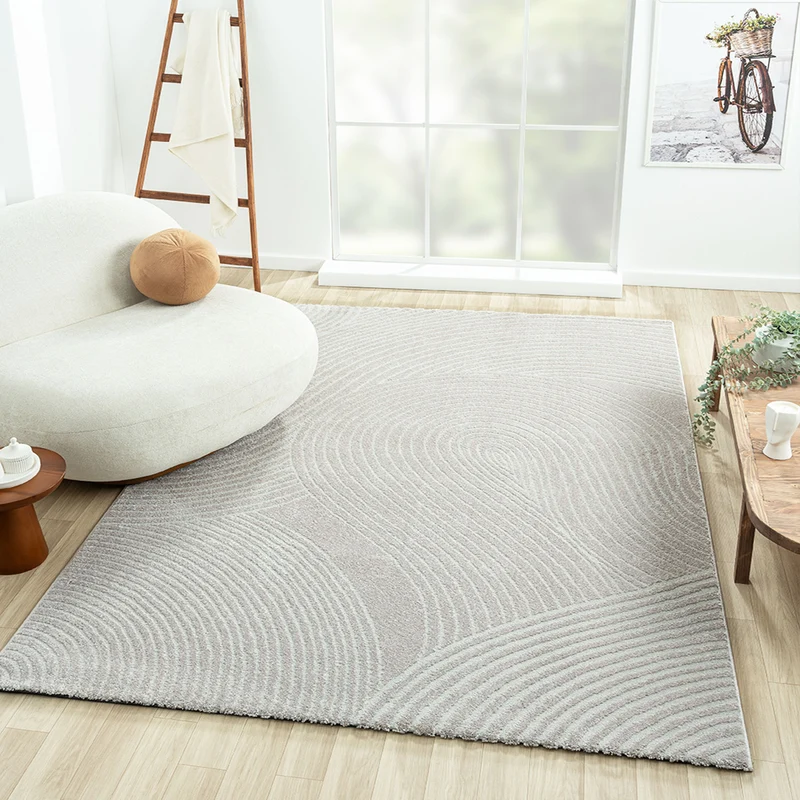 Teppich Wohnzimmer Modern Boho Muster Super Weich Qualitativ Skandinavisch