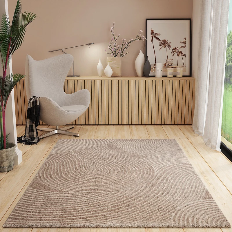 Teppich Wohnzimmer Modern Boho Muster Super Weich Qualitativ Skandinavisch