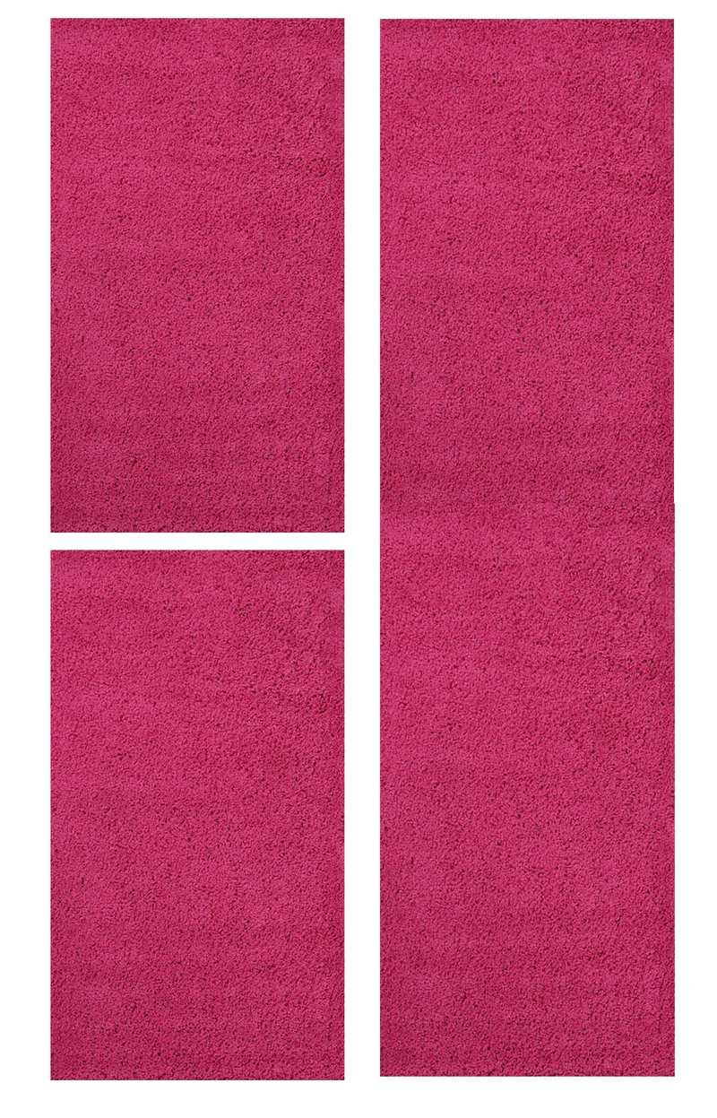 Hochflor Teppich Prime Shaggy Langflor Wohnzimmer Schlafzimmer Rund Farbig