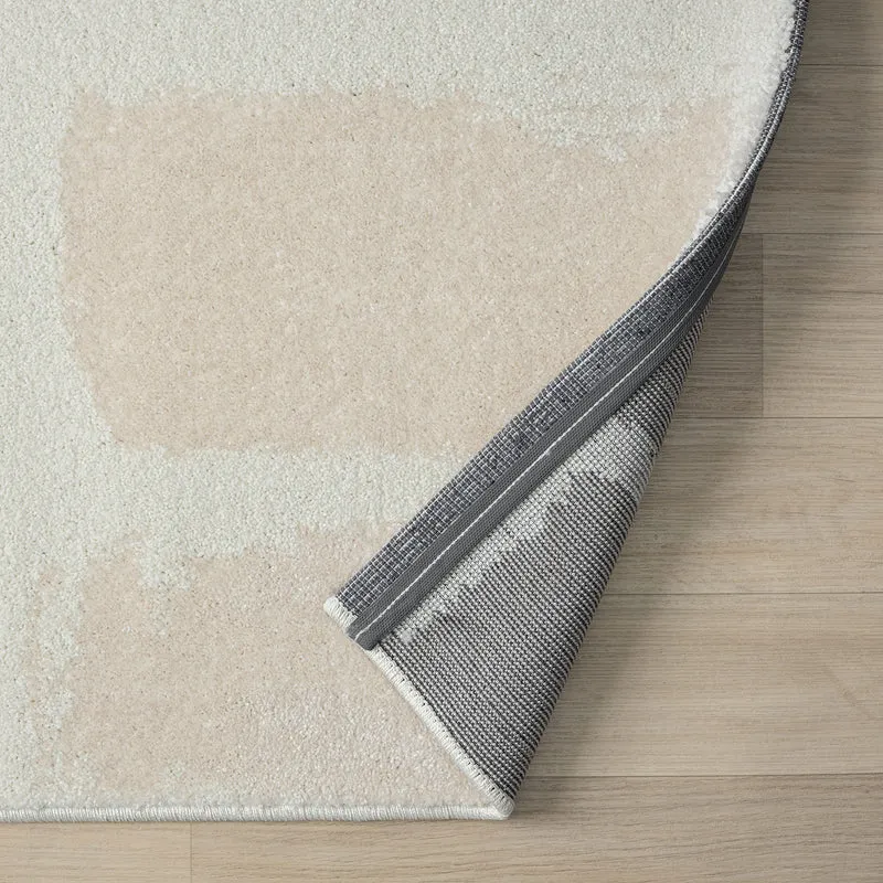 Teppich Kurzflor Wohnzimmer Schlafzimmer Hochwertig Steinmuster Grau Anthrazit