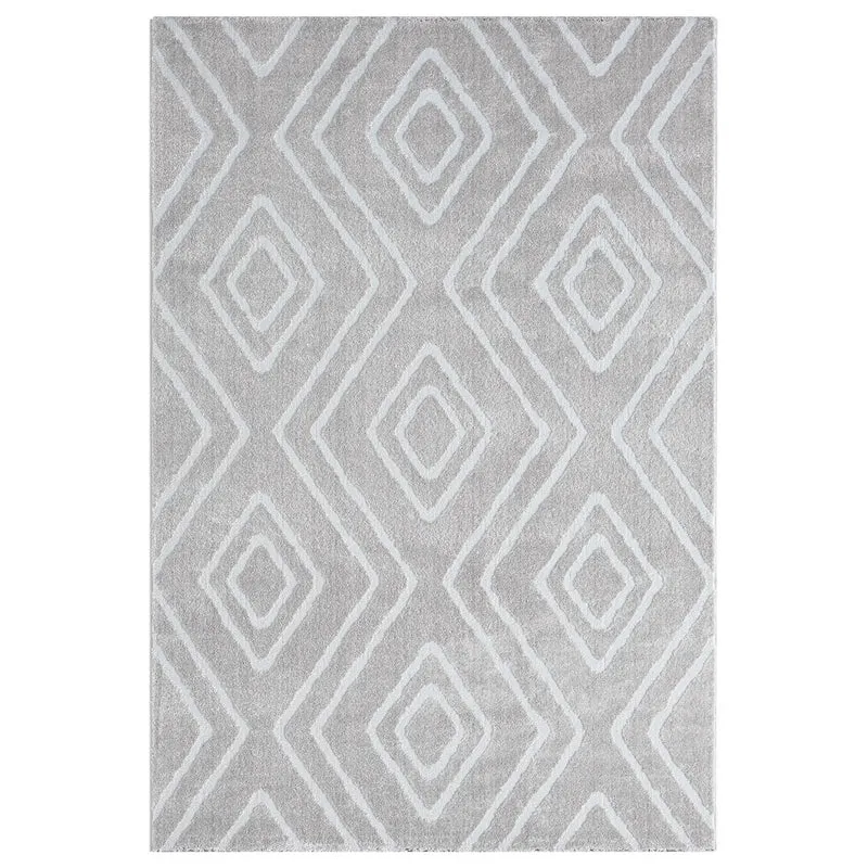 Teppich Modern Super Weich Wohnzimmer Teppich, 3D Effekt, Skandinavisch