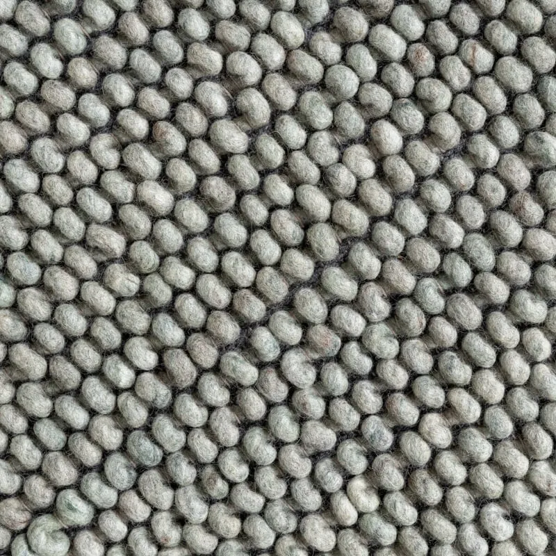 Wollteppich - Luminous Grün Grau