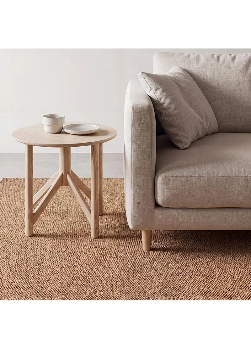 Alfombra a medida lavable tejido en bucle Petra Liso Natural