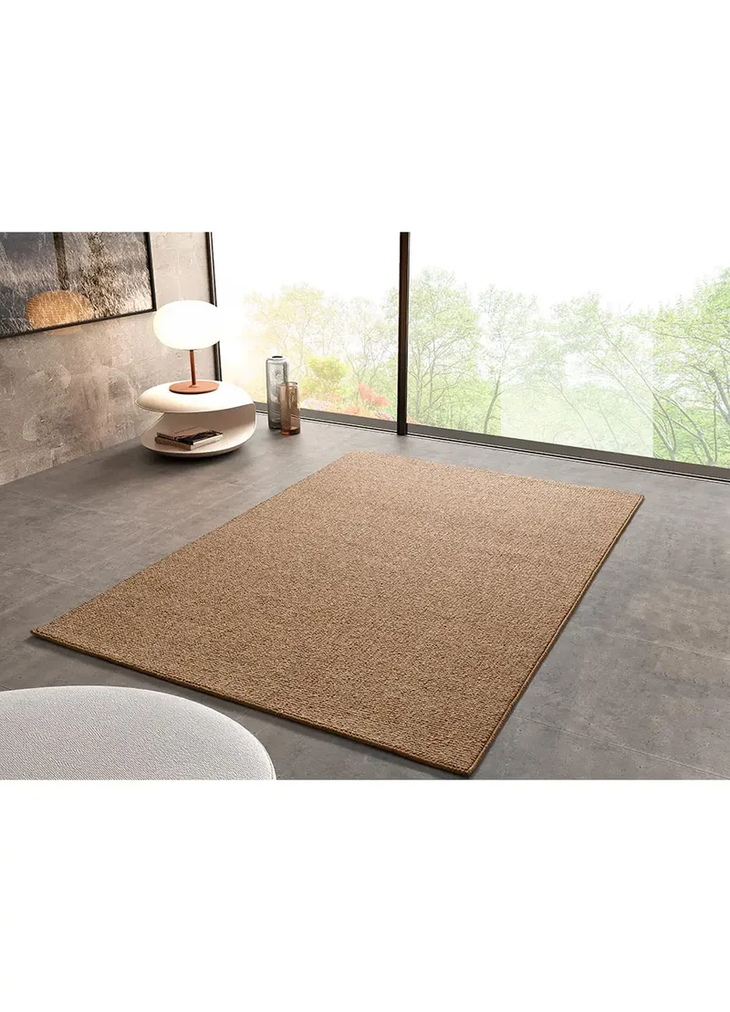 Alfombra lavable tejido en bucle Petra Liso Natural