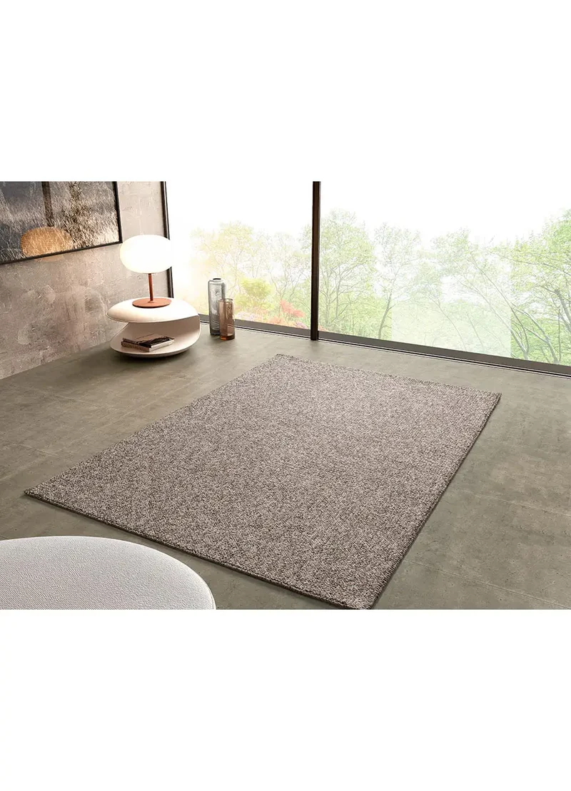 Alfombra lavable tejido en bucle Petra Liso Gris